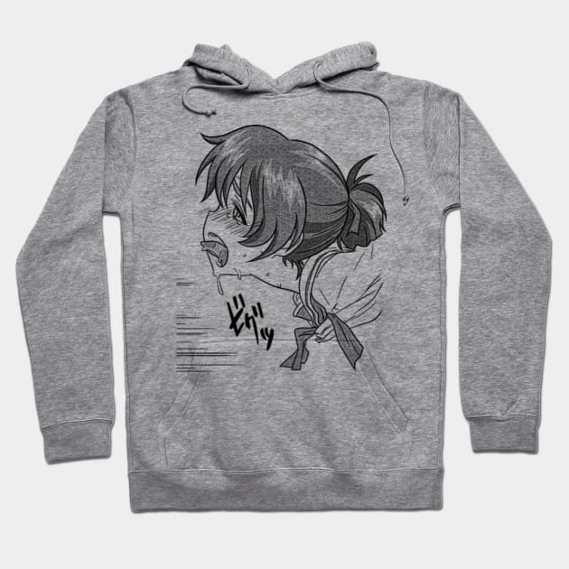 Lewd face hoodie on sale
